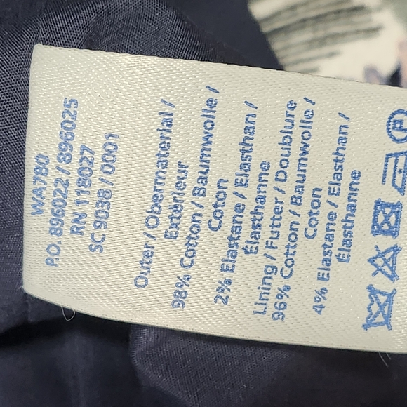 Boden‎ Martha Floral Sleeveless Top Lined- Navy and Pink size 8 - Picture 6 of 11